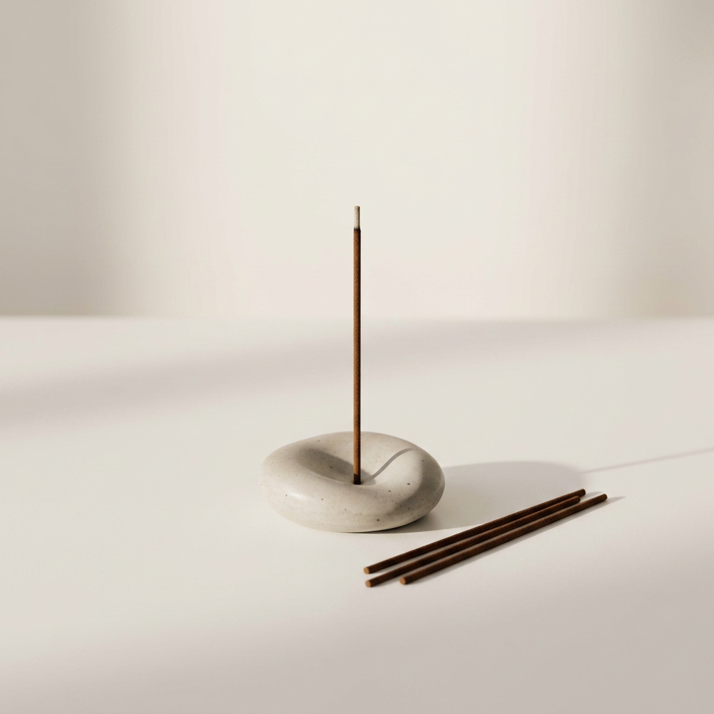 WILASA Incense Ritual Set – Sculptural Ceramic Holder + 3 Signature Scents